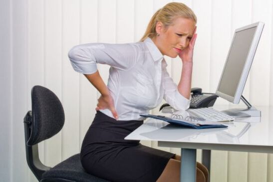 Sedentary lifestyle as a cause of breast osteochondrosis