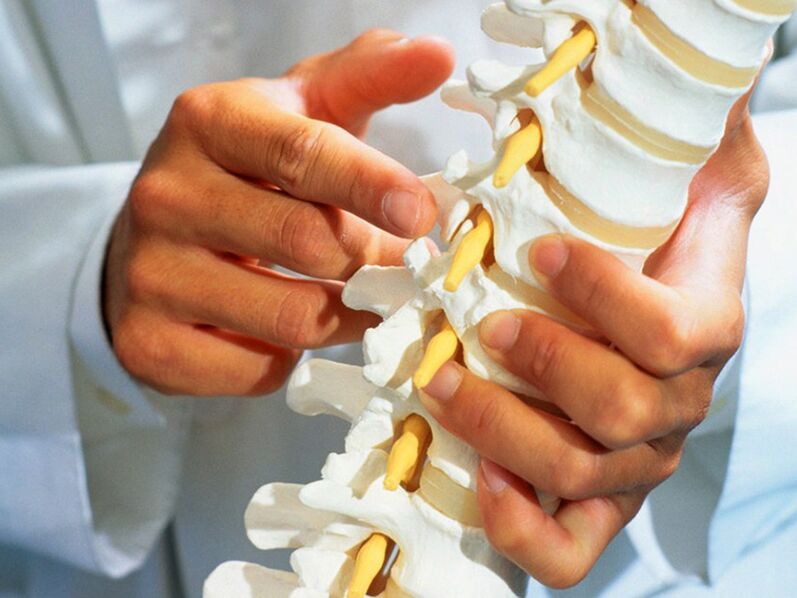 Spinal damage as a cause of back pain