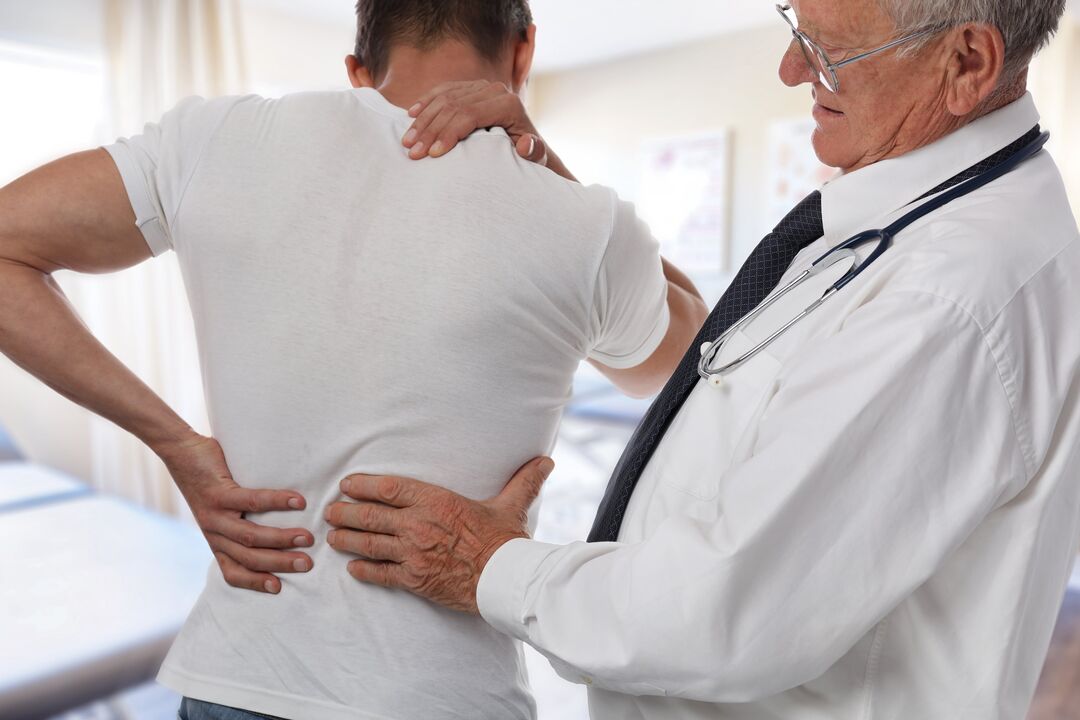 Go to the doctor about back pain